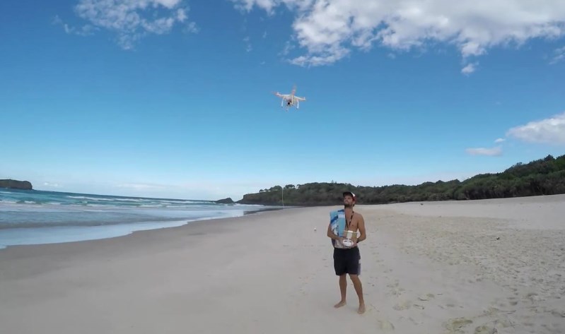 Drone ile Balık Avlamak İçin Özel Bir Drone