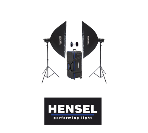  Hensel Himax 500-W 2'li Paraflaş Set