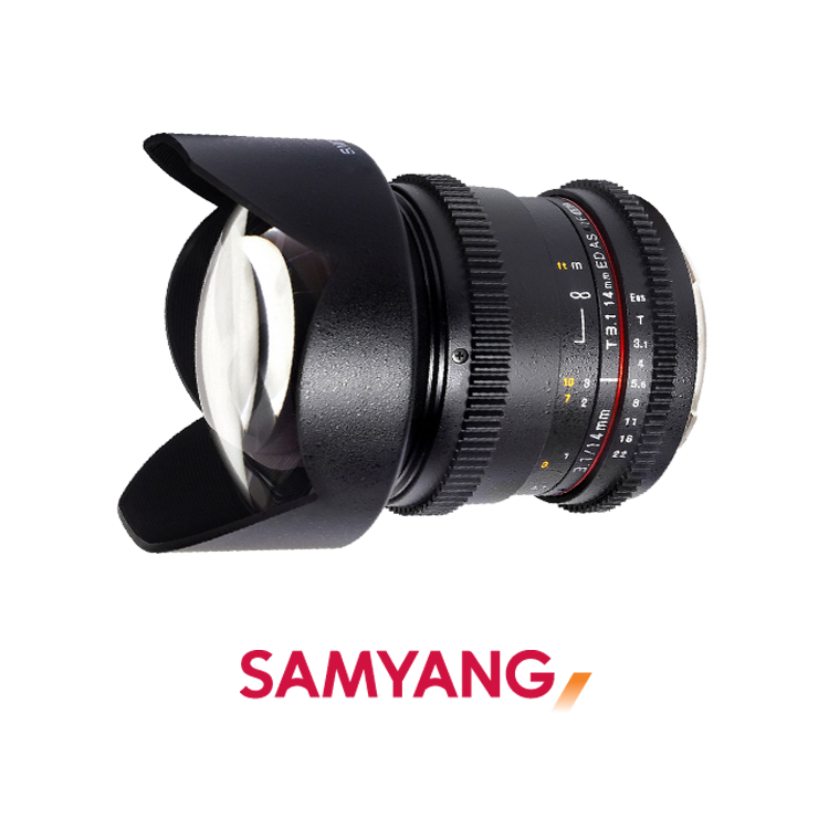 Samyan 14 mm T3.1 Video Lens